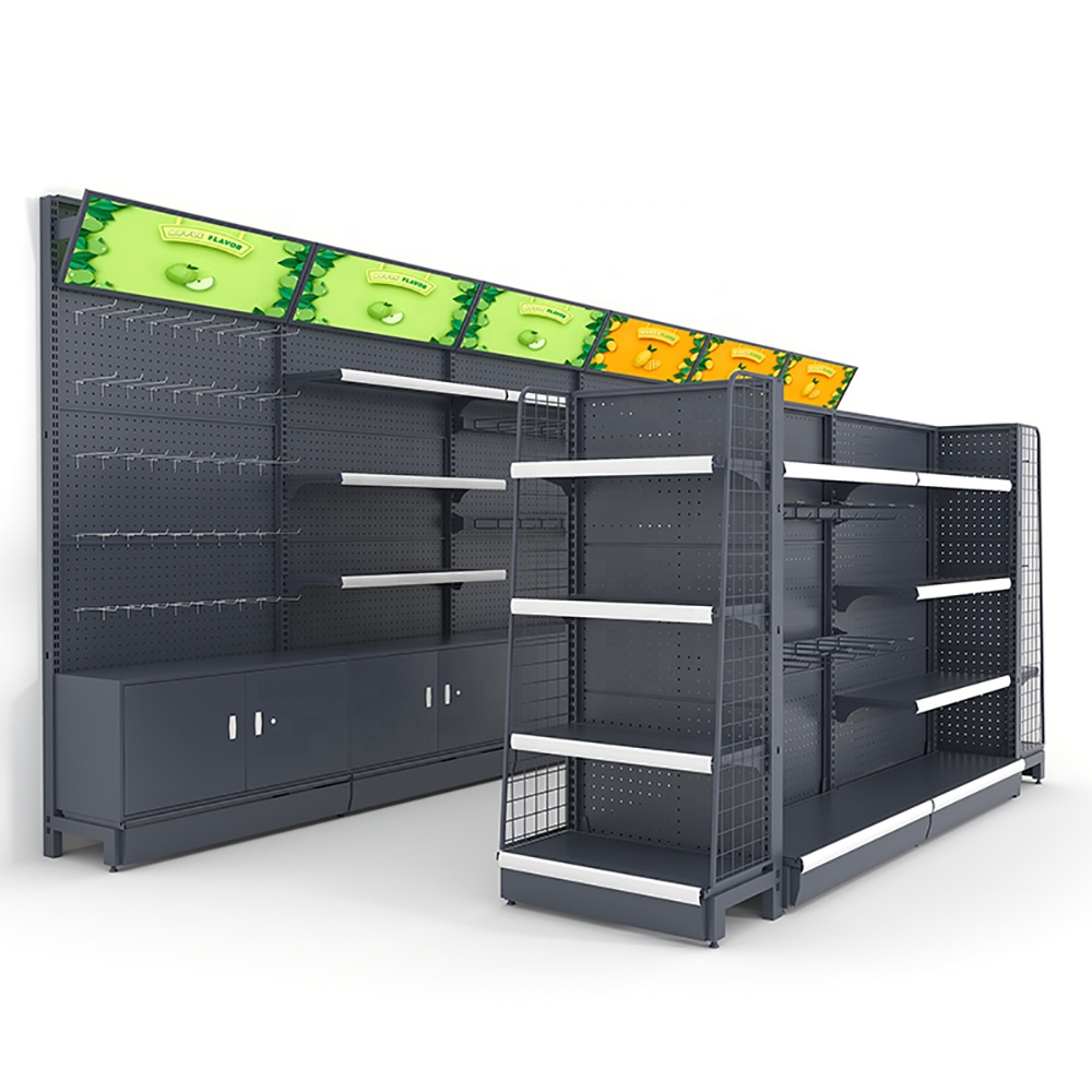 Metal Duvar Ünitesi Market Raf Sistemleri