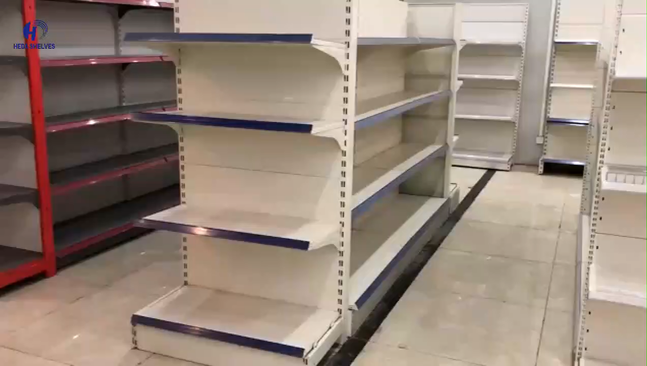 Metal Duvar Ünitesi Market Raf Sistemleri